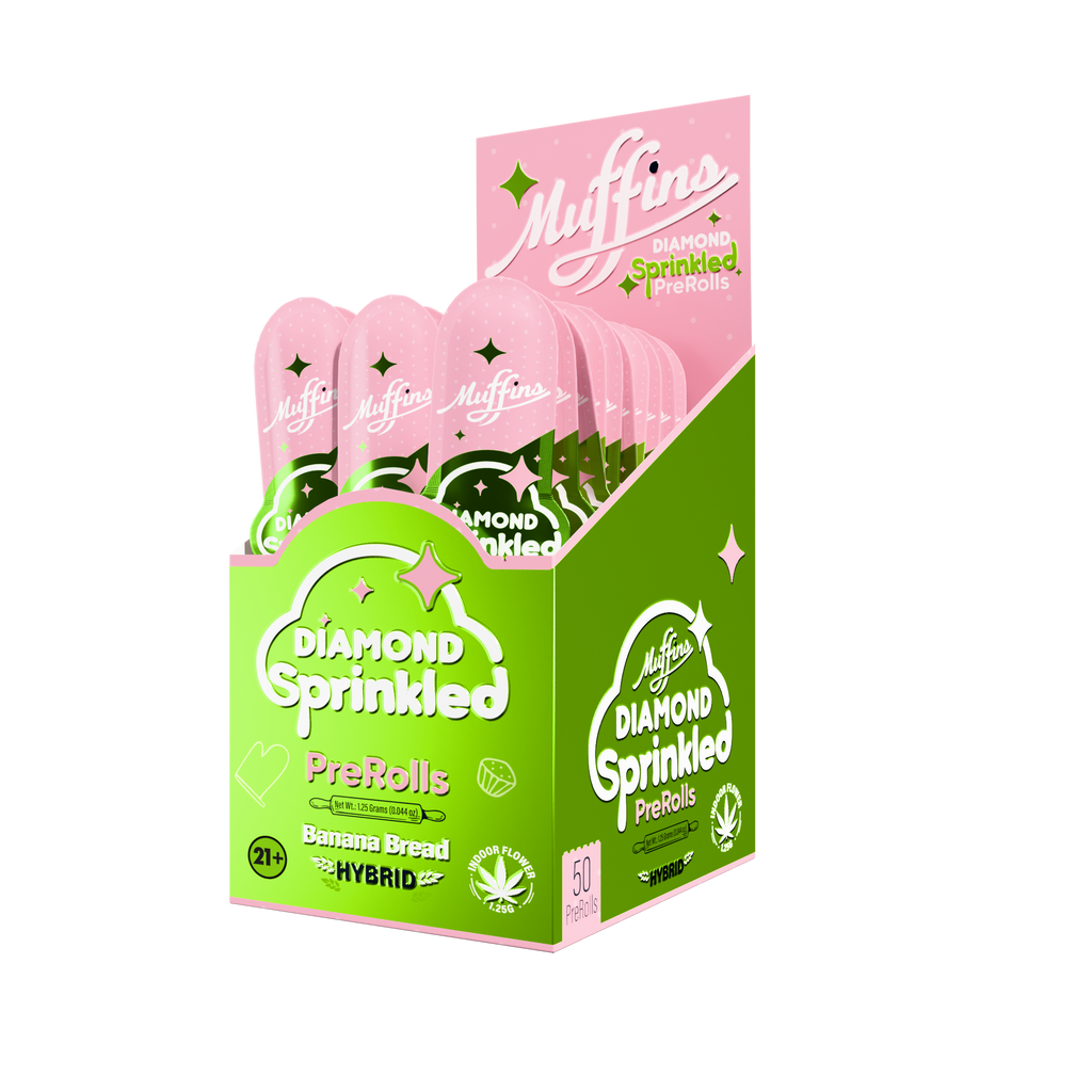 Muffins 50CT Diamond Sprinkled THC-P Pre-Rolls