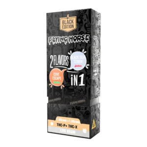 Flying Horse Black Edition 2in1 Disposable Black Silk Storm + Cove Escape 3.8