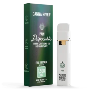 Canna River Full Spectrum THC CBD / CBG Pain Disposable Vape 2 Grams