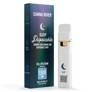 Canna River Sleep Disposable Vape | 2g Full Spectrum CBD + CBN + THC