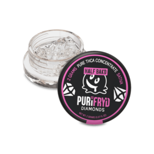 Half Bak'd Purifryd Diamonds 2g THC-A Concentrates