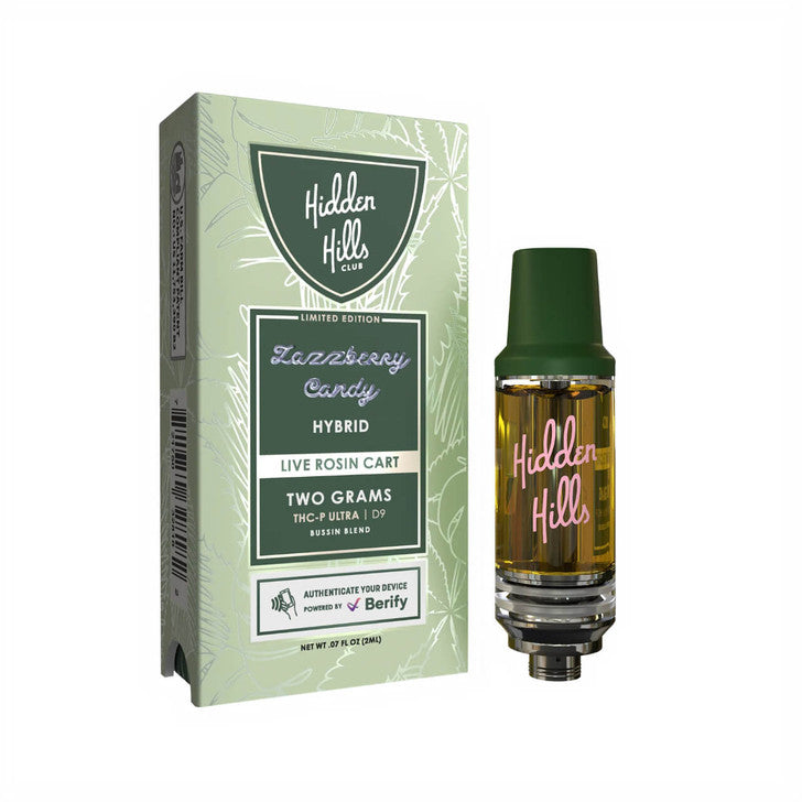 Hidden Hills Live Rosin - 2g Cartridge Bussin Blend