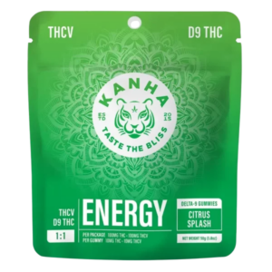 KANHA FX Energy Gummies 1:1 D9 THC | THCV - Citrus Splash