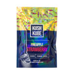 Kush Kube Full Spectrum CBD + Delta 9 THC Gummies – Pineapple Strawberry