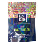 Kush Kube Full Spectrum CBD + Delta 9 THC Gummies – Sour Watermelon