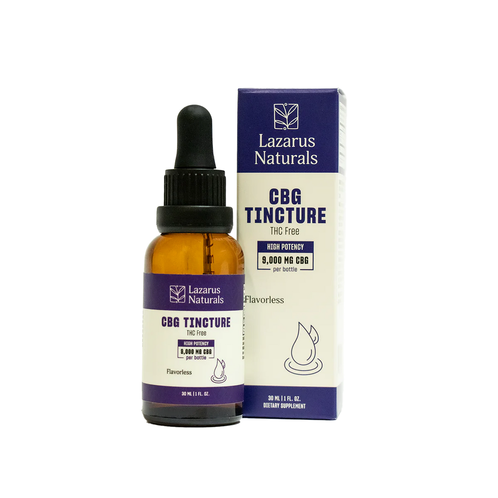 Lazarus Naturals CBG Tincture 9000mg - 300mg per ml