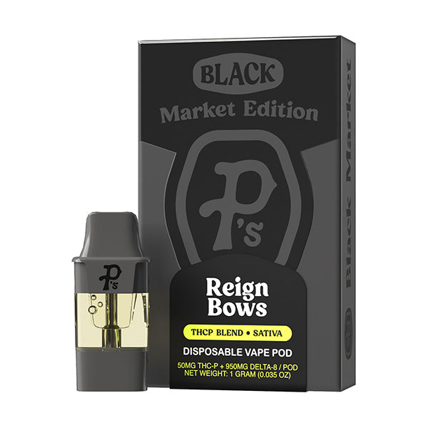 Pushin P's Black Market Disposable Vape Pod 1g THCP Blend