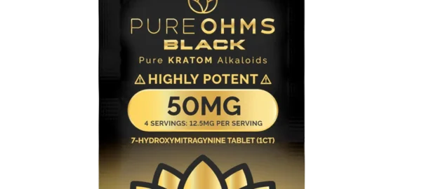 Pure Ohms Black 7OH Tablets - 50mg