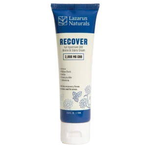 Lazarus Naturals Bruise & Injury Cream | 2000mg Full Spectrum CBD – 2.5oz