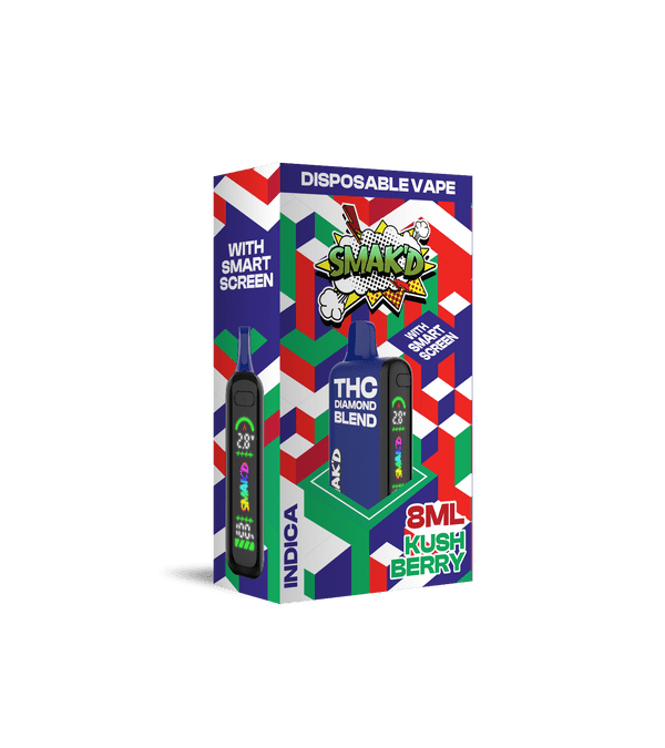 elf bar vape uk SMAK'D THC Diamond Blend Disposable 8ml - Shop Online main image 1