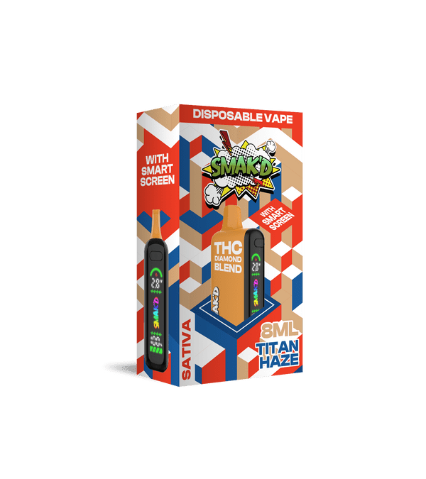 smakd disposable vape Explore the Best: Top 5 Cannabis Vape Cartridges at High Society main image 0