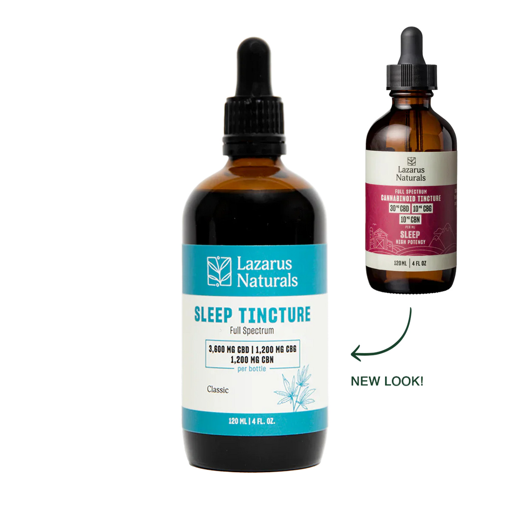 Lazarus Naturals CBD+CBN TINCTURE, SLEEP