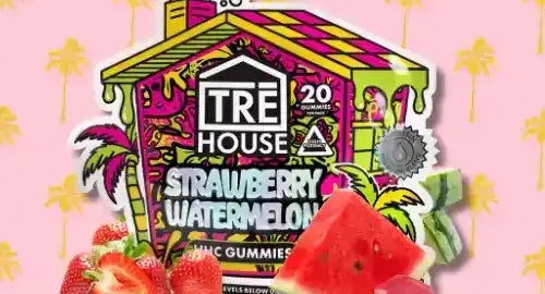 TRĒ House HHC Gummies - Strawberry Watermelon - 500mg