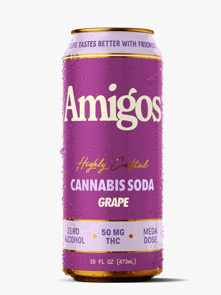 Amigos Highly Crafted Cannabis Soda Grape
