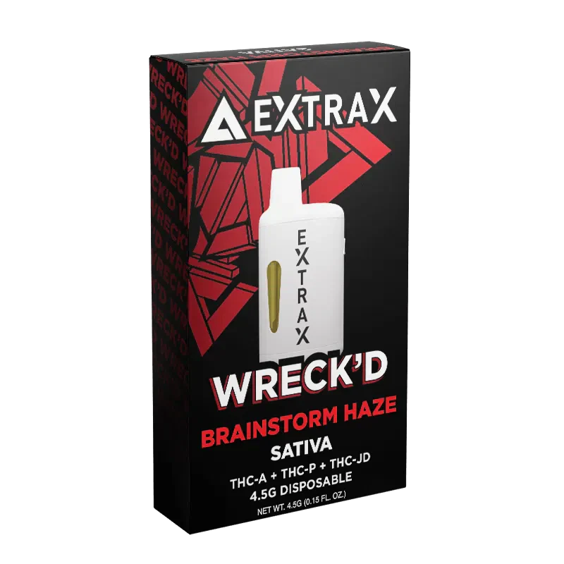 Delta Extrax 4.5G Wreck’s Blend Disposable - Brainstorm Haze (Sativa)