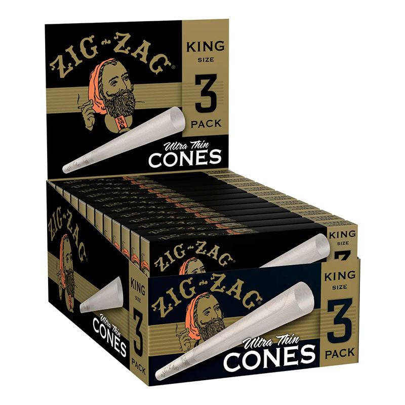 Zig-Zag - Cones - King Size Cones - 24 Pack Carton - 6 Count
