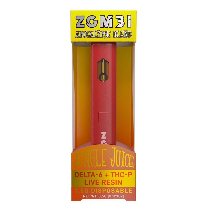 Zombi - THC P Disposable - Delta Blend Disposable - Jungle Juice - 3.5g