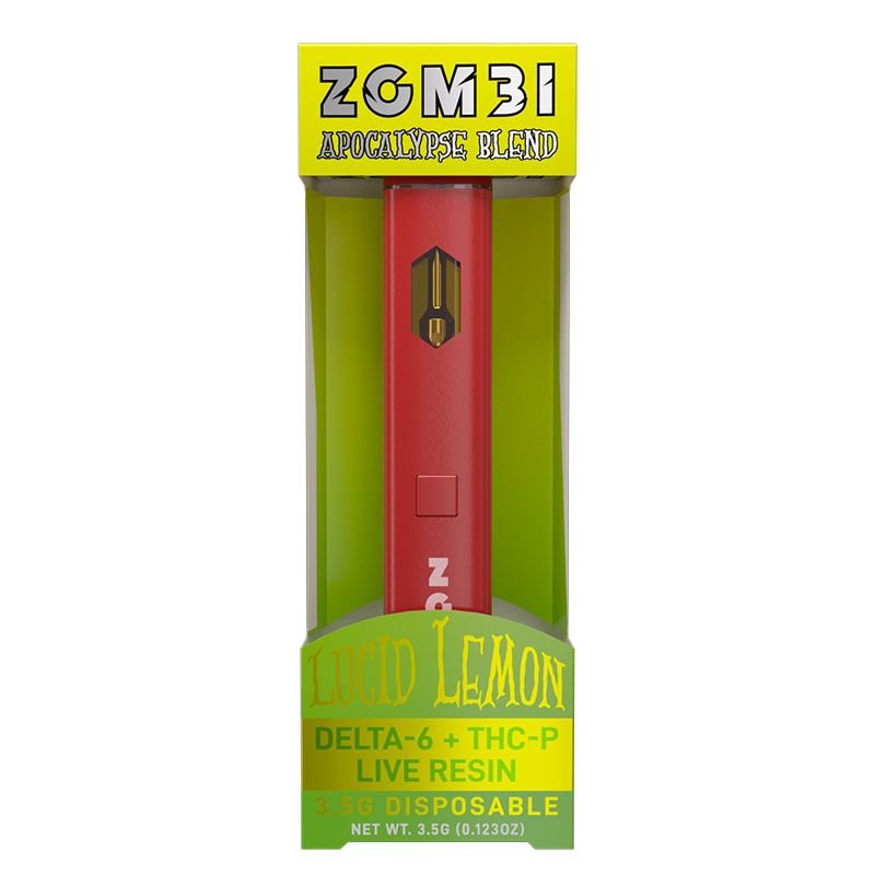 Zombi - THC P Disposable - Delta Blend Disposable - Lucid Lemon - 3.5g