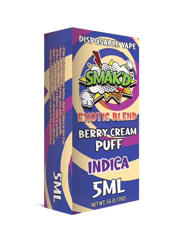 TKO Smak'd Exotic Blend Disposable THC Vape I 5ML