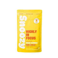 Snoozy Highly In Focus Gummies – Daytime Clarity & Productivity Boost 20ct - 30mg (Pineapple)