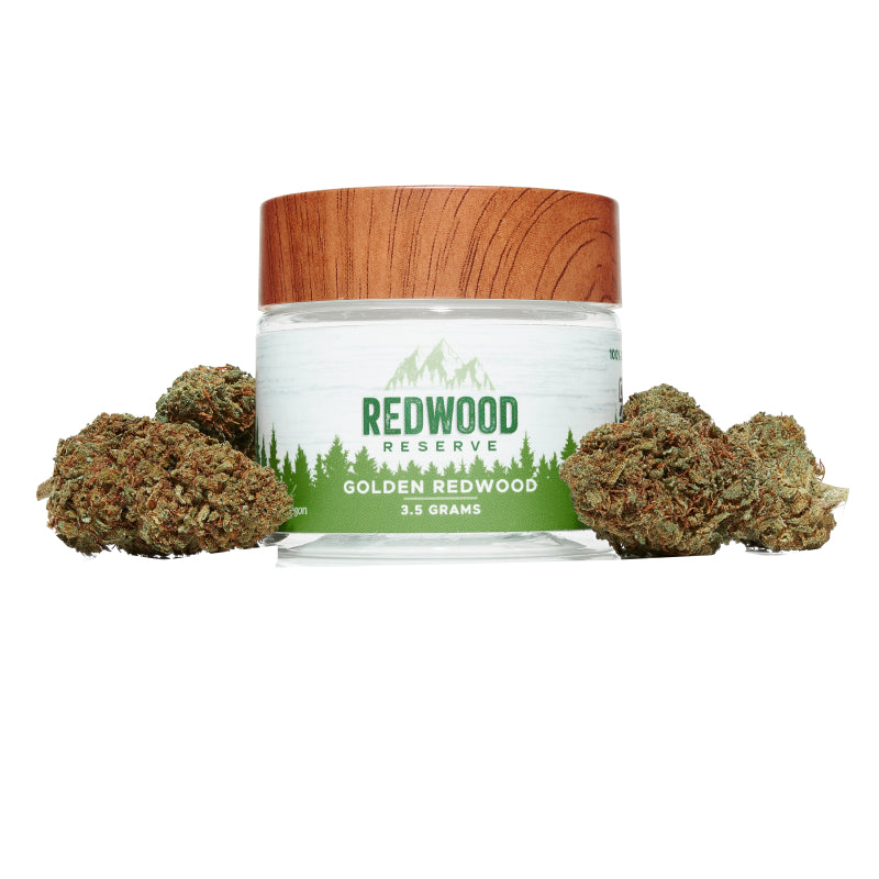 Redwood Reserves Full Spectrum CBD Flower - Golden Redwood