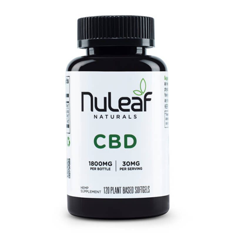 Full Spectrum CBD Capsules - NuLeaf Naturals