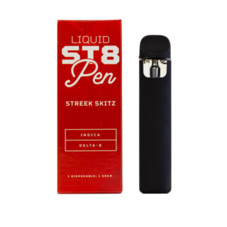 Liquid St8 - Delta 8 Disposable - Rechargeable Pen - Streek Skitz - 1g