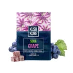 Kush Kube Sour Grape CBD+THC Gummies