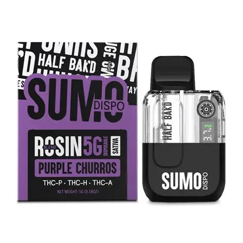 Half Bak'd Sumo Rosin Blend 5g Disposable Vape