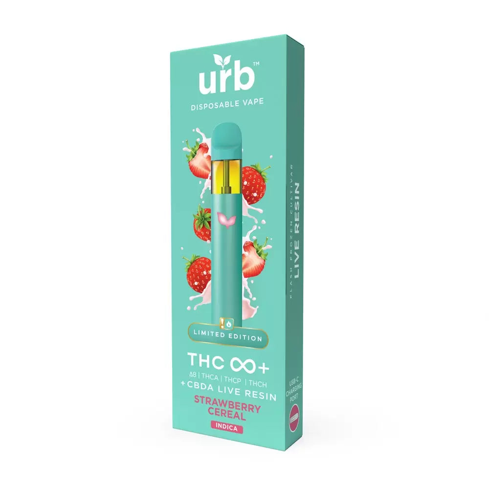 Urb THC Infinity+ Disposable 3ML - Glue Berry (Indica)
