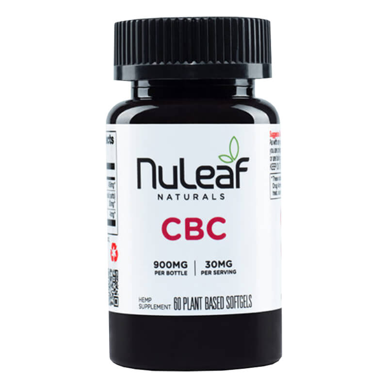 NuLeaf Naturals - CBD Softgels - CBC Caps - 300mg-1800mg