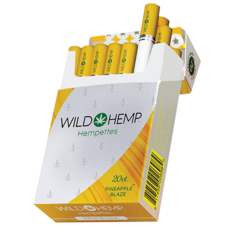 Wild Hemp - CBD Hemp Flower - Pineapple Blaze Hempettes - 50mg
